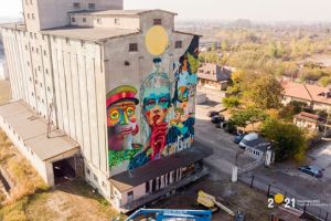 La Timişoara poate fi admirată cea mai mare picture murală din România