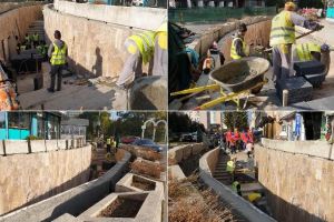 FOTO, LIVE VIDEO: Lucrările la pasajul din cartierul Cetate vor fi finalizate până la 1 decembrie. Investiţie pentru siguranţa pietonilor