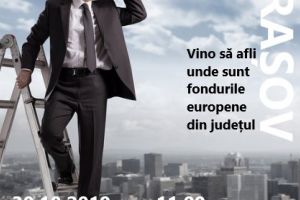 FOTO- ,,Unde sunt fondurile europene din judeţul Braşov”? Dezbatere publică, la Centrul Cultural Reduta
