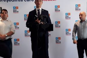 Dan Barna la Arad: “O Românie sănătoasă înseamnă turul doi fără PSD”