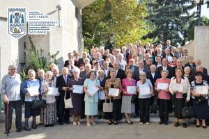 FOTO. Cuplurile de aur, sărbătorite în municipiul Satu Mare. Premiate de primarul Kereskényi Gábor