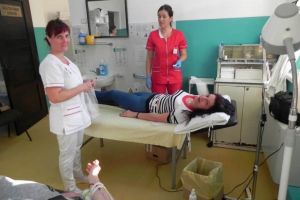 FOTO/ Campania de donare de sânge la Cugir a fost o acţiune de succes