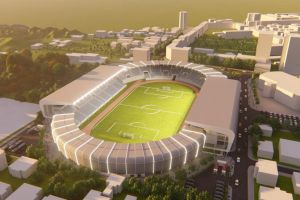 FOTO – Începe cea mai importantă fază de modernizare a stadionului Municipal din Sibiu