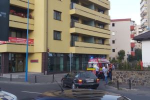 Pieton accidentat pe strada Mihai Viteazu