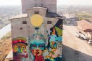 Timişoara doboară un nou record! Cea mai mare pictură murală, creată în capitala Banatului!