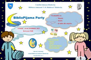 BiblioPijama Party sau cum să vii la bibliotecă cu pijamale şi papuci