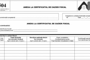 Cazierul fiscal va putea fi gasit pe site-ul ANAF