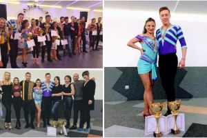 De la fotbal la dans: Perechea Elvir Ziadin - Lavinia Giurca, din Constanta, s-a calificat la Campionatul Mondial de salsa, din Mexic (galerie foto + video)