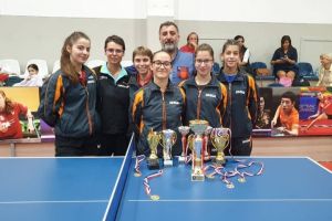Tenis de masa: Medalii pentru jucatoarele din Constanta la intrecerea internationala din Cipru. Au dominat concursul! (galerie foto)