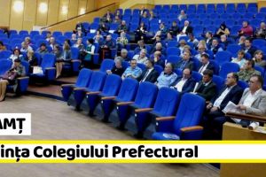 NEAMȚ: Ședinţa Colegiului Prefectural (24 octombrie)