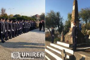 FOTO. LIVE VIDEO ZIUA ARMATEI ROMÂNIEI 2019: Ceremonial militar religios, depuneri de coroane şi defilare a gărzii de onoare, la Cimitirul Eroilor din Alba Iulia