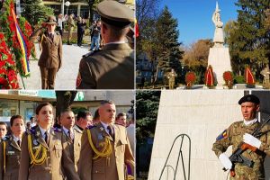 FOTO&LIVE. Ceremonie de Ziua Armatei, la Satu Mare. Continuarea, la Carei