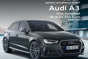 Ofertă exclusivă pentru Audi A3 Sportback