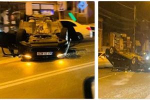 A făcut praf trei autoturisme