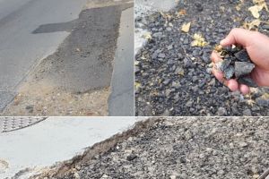 FOTO. ȘTIREA TA: Șantier pe strada Vasile Goldiş. Lucrări de mântuială făcute de Delgaz Grid