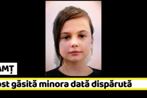 NEAMȚ: Minora din Piatra-Neamţ a fost găsită într-o scară de bloc