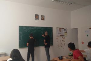 Arta şi sportul de performanţă îmbinate de elevii Liceului cu Program Sportiv Braşov şi artistul Rudy von Kronstad