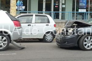 Constanta: Accident rutier, pe bulevardul 1 Decembrie