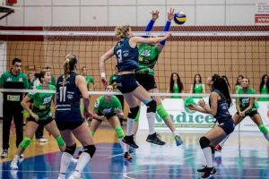 CSM Medgidia – Volei Alba Blaj 1-3 | Campioana, a treia victorie şi primul set pierdut în acest sezon