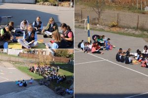 150 de copii citind zilnic “la firul ierbii”. Minunea care se întâmplă la o şcoală din România