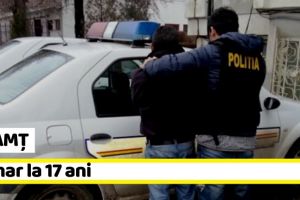 NEAMȚ: Tâlhar la 17 ani. Prins şi internat la un centru educativ