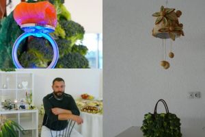 FOTO Surpriză culinară pentru o zi de naştere: Geantă de broccoli şi cosmetice comestibile printre bunătăţile pregătite de celebrul Chef Toma