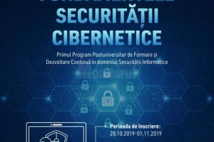 Încep înscrierile la primul program postuniversitar de securitate cibernetică de la ...