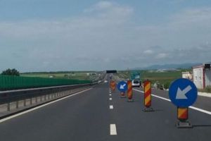 Restricţii de circulaţie pe autostrada A1 la Cristian