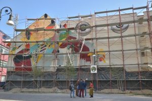 Cea mai mare pictură murală dintr-un centru istoric, la Braşov