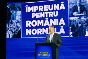 (P) Klaus Iohannis şi-a prezentat programul prezidenţial „Împreună pentru România normală”