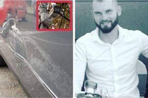 Un om de afaceri din Piteşti şi-a găsit maşina lovită, autorul a fugit