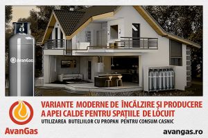 Buteliile cu propan – o solutie moderna si confortabila pentru incalzirea caselor