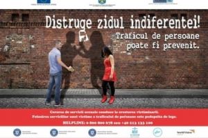 Campania naţională de prevenire a traficului de persoane în scopul exploatării sexuale “Distruge zidul indiferenţei! Traficul de persoane poate fi prevenit.”, la final
