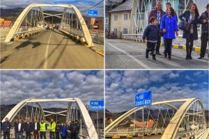 Podul Unirii de la Maieru, ”proiect-simbol” în Bistriţa-Năsăud, inaugurat