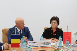  Jiang Yu, noul ambasador al Chinei, a fost in vizita la Tulcea (galerie foto)