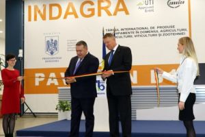 Start la cea de a XXIV-a ediţie INDAGRA,  cu preşedintele Klaus Iohannis în prim-plan