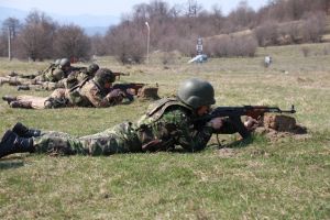 Trageri, astăzi, în Poligonul Galaţi din Făgăraş