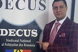Poliţistul sucevean Bogdan Bănică, ales preşedinte executiv al Sindicatului Decus