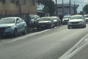 ACUM: Cinci autoturisme s-au ciocnit pe centura Focşaniului