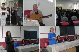 FOTO/ Colegiul Tehnic ,,Ion D. Lăzărescu”Cugir. Caravana literară ,,Scriitori în şcoală” a fost un succes