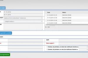 Programările online la consultaţii în Ambulatoriul Spitalului de Urgenţă Suceava se fac ...