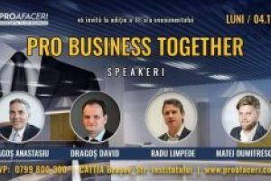 Conferinţă de afaceri, la Braşov