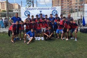 Grupa 2003 a Kinder Constanta, antrenata de Ion Barbu si Gica Mina, parcurs foarte bun in campionat