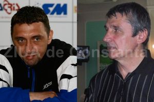 Petre Buduru si ginerele sau, Dennis Șerban, fondatori ai unei firme la Constanta