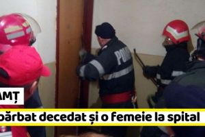 NEAMȚ: Misiuni de deblocare uşă: Un bărbat decedat şi o femeie la spital