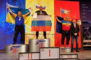 La Campionatul Mondial de skandenberg a urcat pe podium si constanteanul Ion Grosu