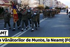 NEAMȚ: Ziua Vânătorilor de Munte, la Neamţ (FOTO)