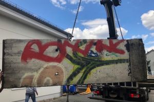 #DobrogeaAcademica: O bucata originala din Zidul Berlinului va fi adusa la Bucuresti