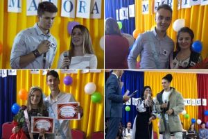FOTO| Balul Majoratului la Liceul Teoretic Teiuş. Câştigătorii titlurilor de Miss şi Mister