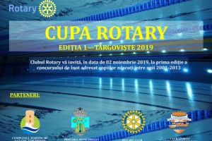 Mâine se va desfăşura prima ediţie a concursului de înot adresat copiilor, „Cupa Rotary”